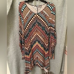 Wrangler Multicolor Chevron Dress